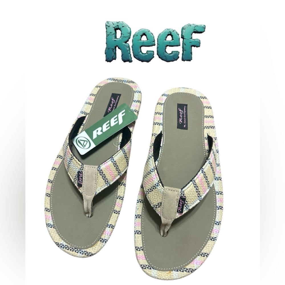 Reef pimp 3 PT men’s flip flops NWT size 12